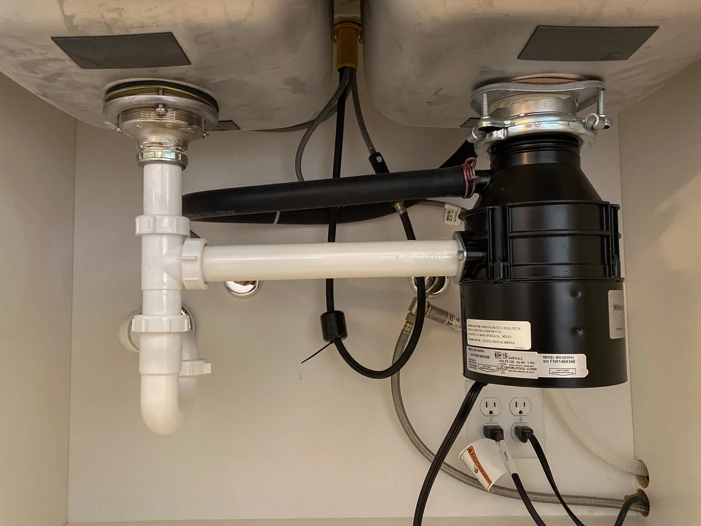 Garbage Disposal Leak in a San Diego home