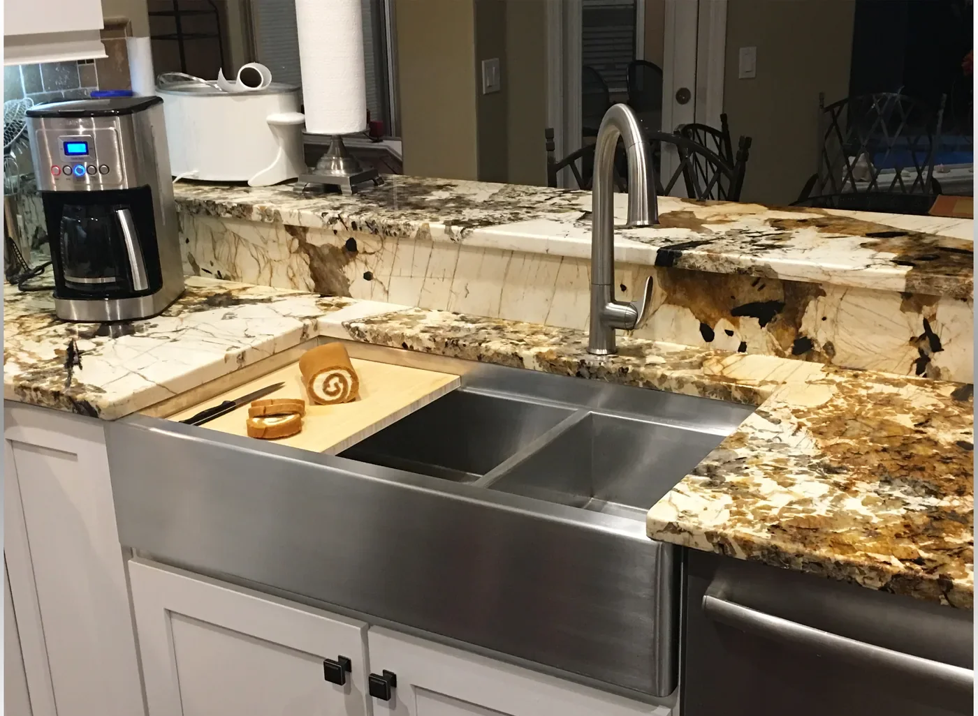 Kitchen Sink Overflow in a San Diego home