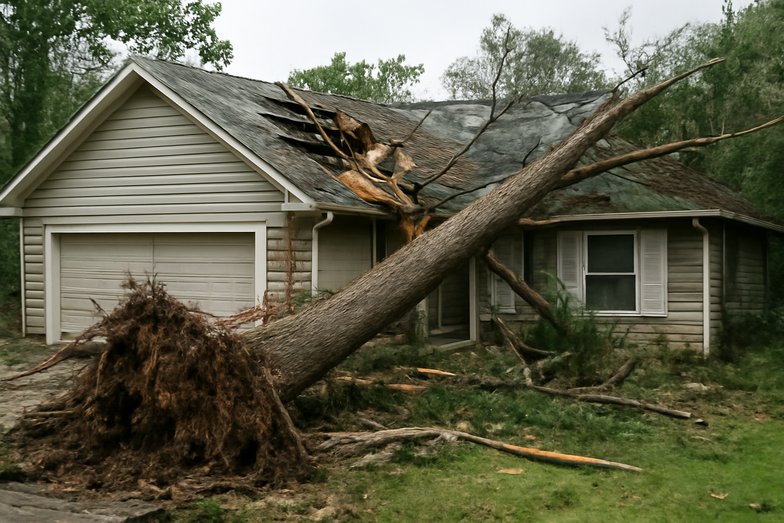 Storm Damage Restoration in Vista, CA